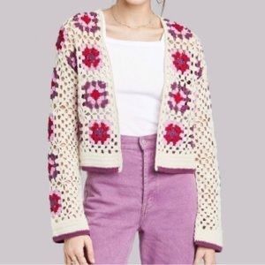 Wild Fable Crotchet Knit Cardigan
